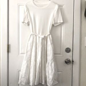 Kate Spade eyelet shirt dress